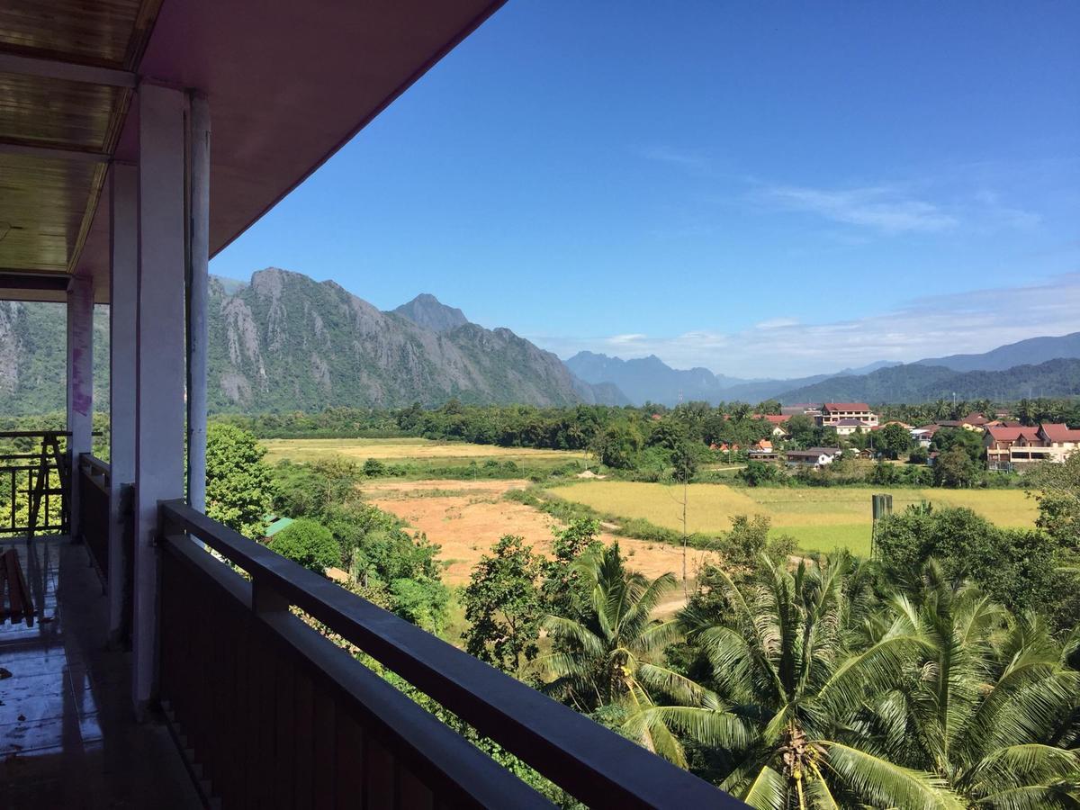 Happy River View Hotel Vang Vieng Luaran gambar