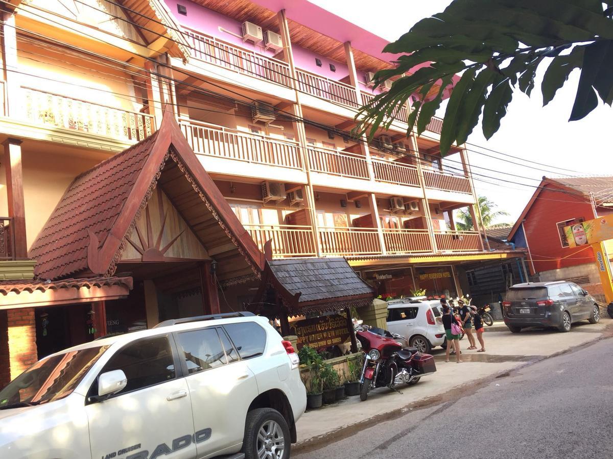 Happy River View Hotel Vang Vieng Luaran gambar
